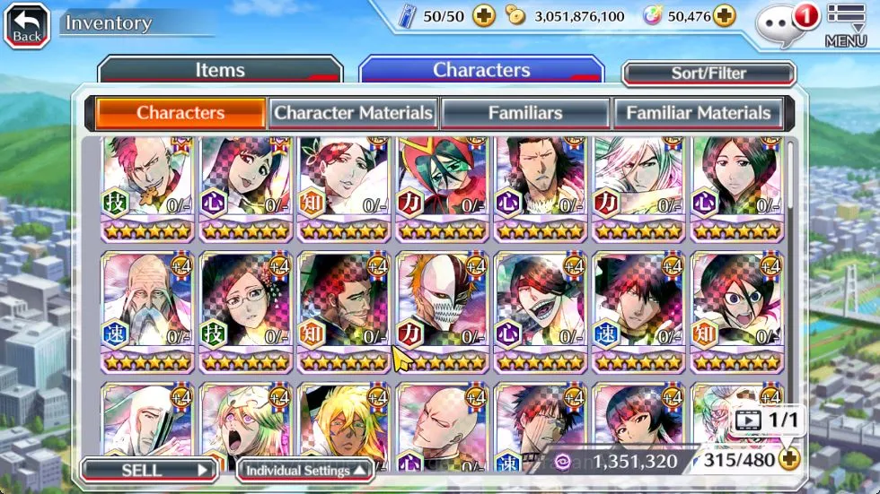 Bleach: Brave Souls Accounts Mid-Tier GBL|50K Orbs+Senkaimon Quest|Santa Society(Giselle,Bazz-B),Retsu 5