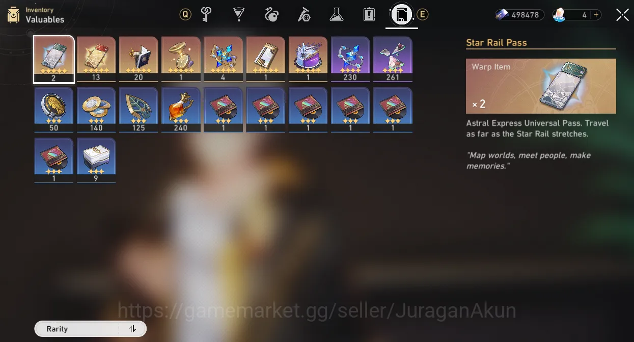 Honkai Star Rail Accounts Mid Game ASIA [TL65] 8 Limited (Danil + Sign, Jingyuan + Sign, The Herta, Anaxa, Lingsha 2