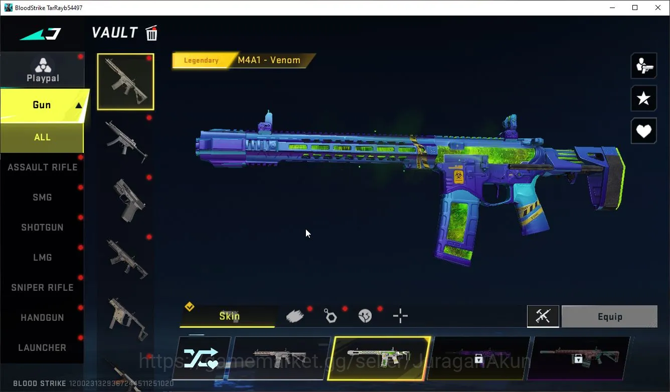 Blood Strike Accounts Asia| Starter | Eternal M700-Retribution Lv1| Ultr image 2