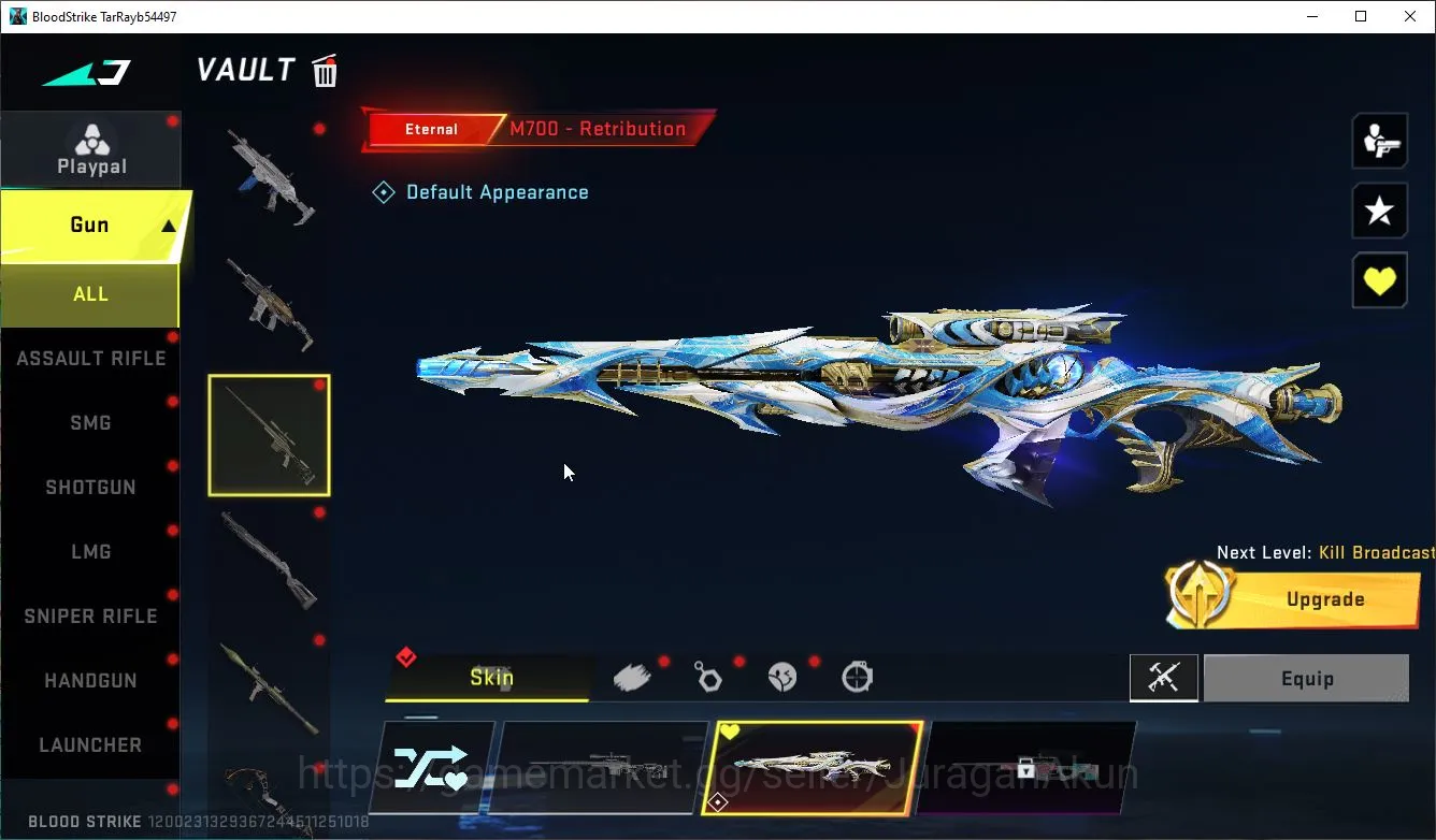 Blood Strike Accounts Asia| Starter | Eternal M700-Retribution Lv1| Ultr image 5