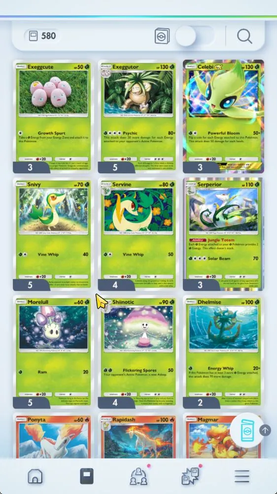 Pokémon TCG Pocket Accounts Lv 22 | 580 Card | 24 Ex + 6 Deck (3 Mew Crown, Me image 2