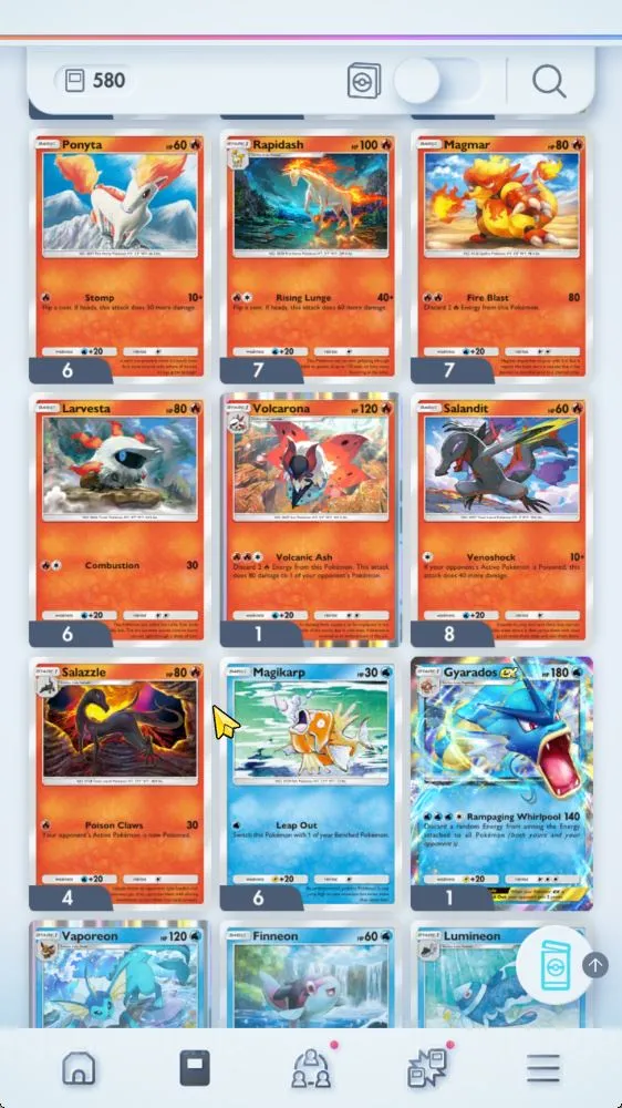 Pokémon TCG Pocket Accounts Lv 22 | 580 Card | 24 Ex + 6 Deck (3 Mew Crown, Me image 3