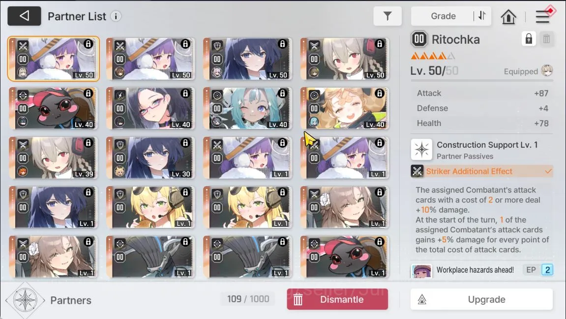 Chaos Zero Nightmare Accounts GLOBAL Lv 45 |6 SSR[(Yuki,Luke,Magna)M2,(Vero,Haru)M1,Khalipe] 11SR[(Rei,Lucas,Beryl)M6,Etc]25 2