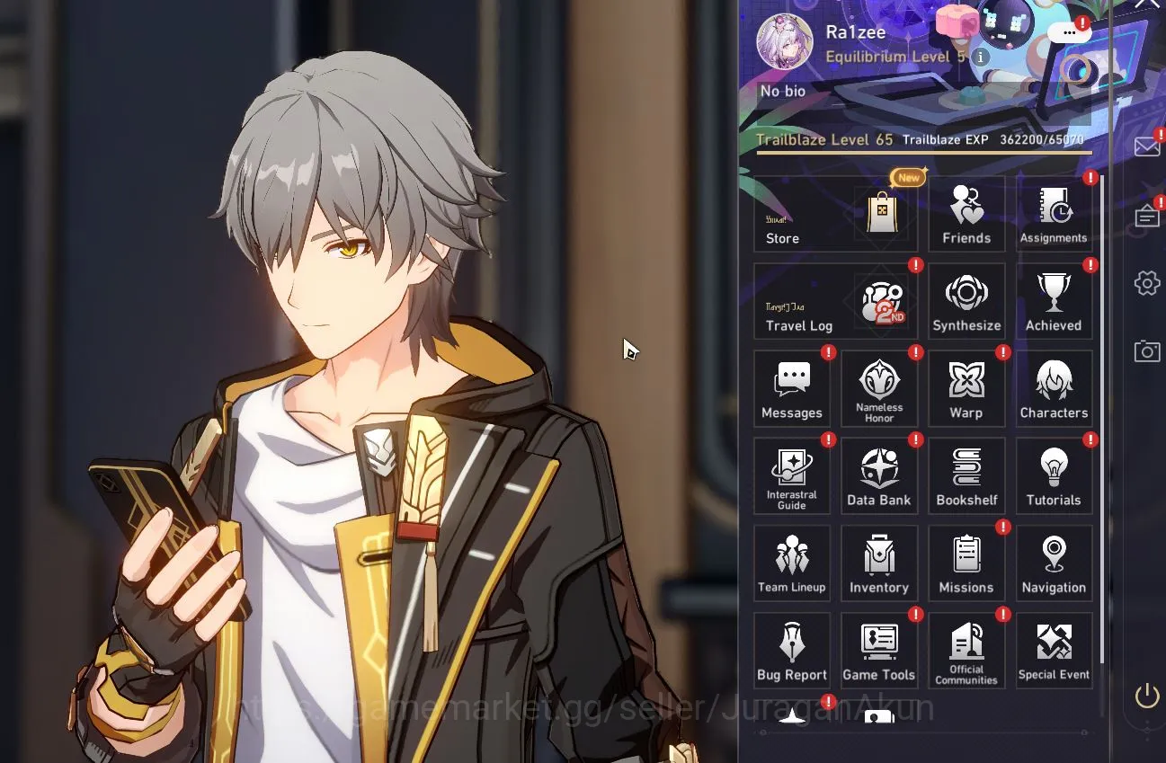 Honkai Star Rail Accounts Mid Game ASIA [TL65] 9 Limited (Castorice+Sign, Acheron+Sign, Aglaea+Sign ETC)(Penacony) |Take 2