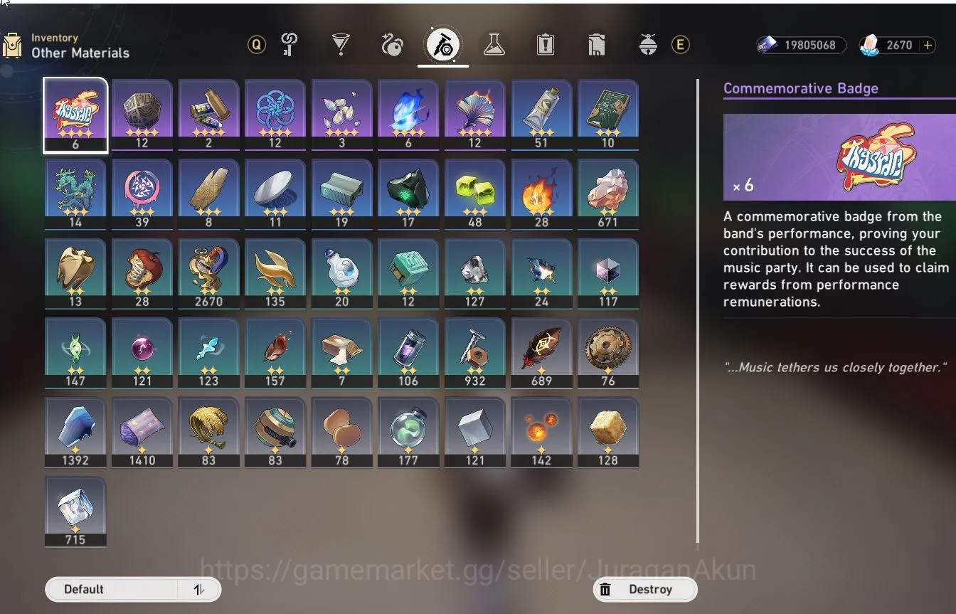 Honkai Star Rail Accounts Mid Game ASIA [TL65] 9 Limited (Castorice+Sign, Acheron+Sign, Aglaea+Sign ETC)(Penacony) |Take 3