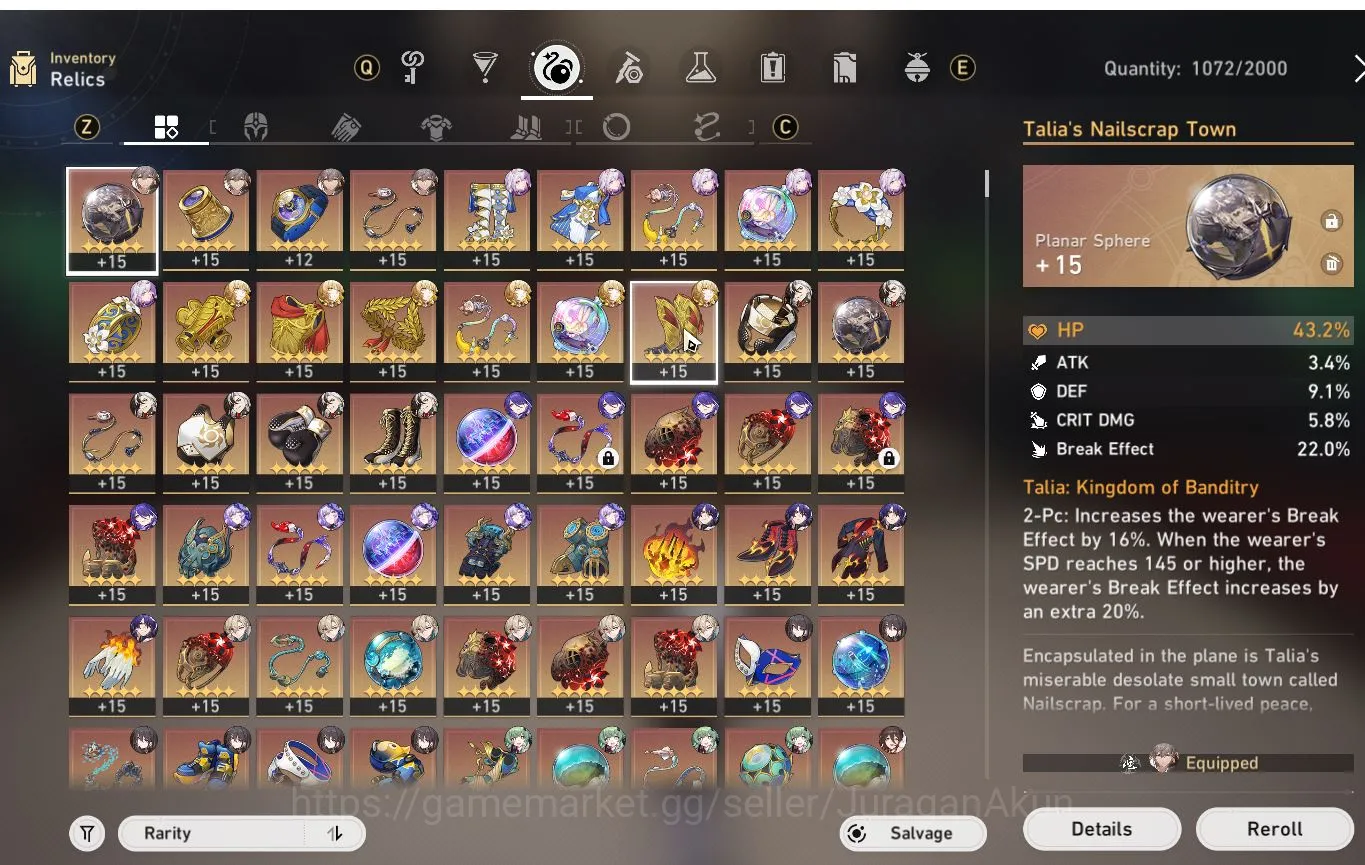 Honkai Star Rail Accounts Mid Game ASIA [TL65] 9 Limited (Castorice+Sign, Acheron+Sign, Aglaea+Sign ETC)(Penacony) |Take 6