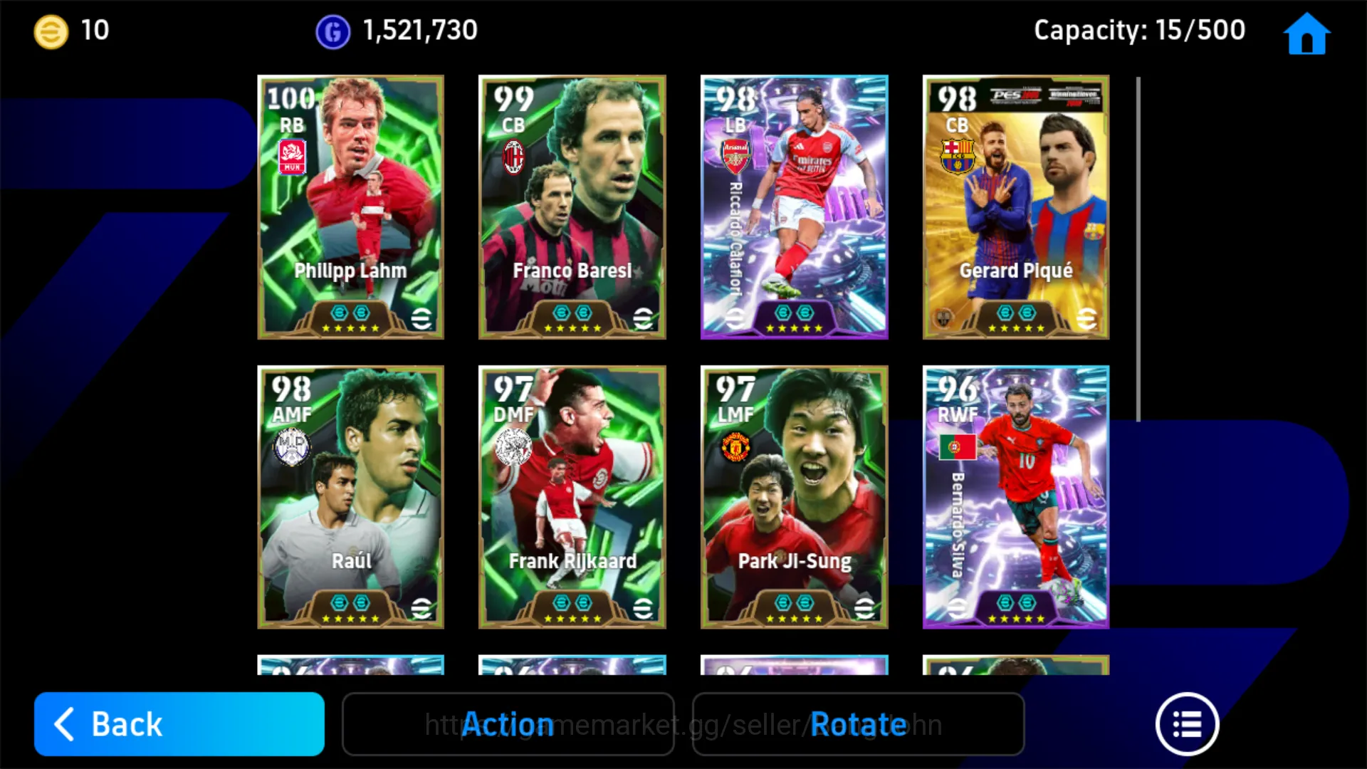 eFootball Accounts Others Power 3184 | Riccardo Calafiori | Philipp Lahm | Gerard Pique| EFB233B 3