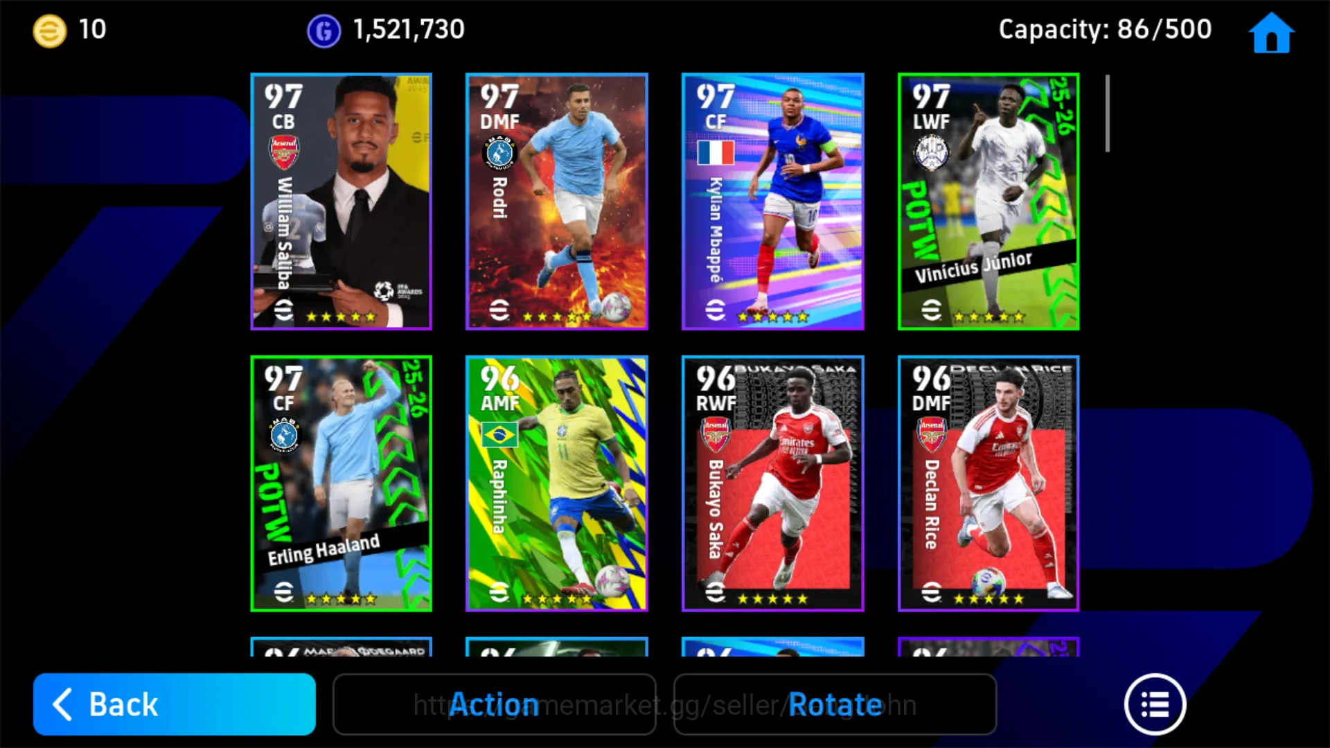 eFootball Accounts Others Power 3184 | Riccardo Calafiori | Philipp Lahm | Gerard Pique| EFB233B 5