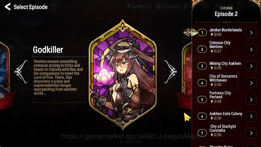 Epic Seven Accounts Starter Global Unverif|Best Starter|6 ML(Sage Ba'al,Riolet,Lermia,etc)+Charless,Haste,etc|POH 6
