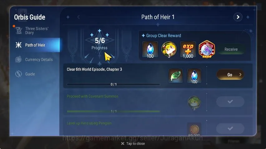 Epic Seven Accounts Starter Global Unverif|Fresh Starter|Low Progress|2 ML(Har setti, Closer Charless)|Bless ON|POH 2