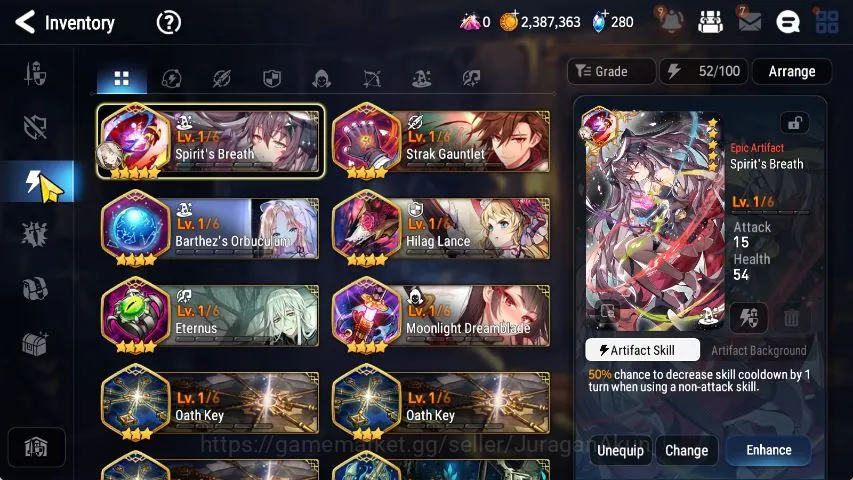 Epic Seven Accounts Starter Global Unverif|Fresh Starter|Low Progress|2 ML(Har setti, Closer Charless)|Bless ON|POH 4