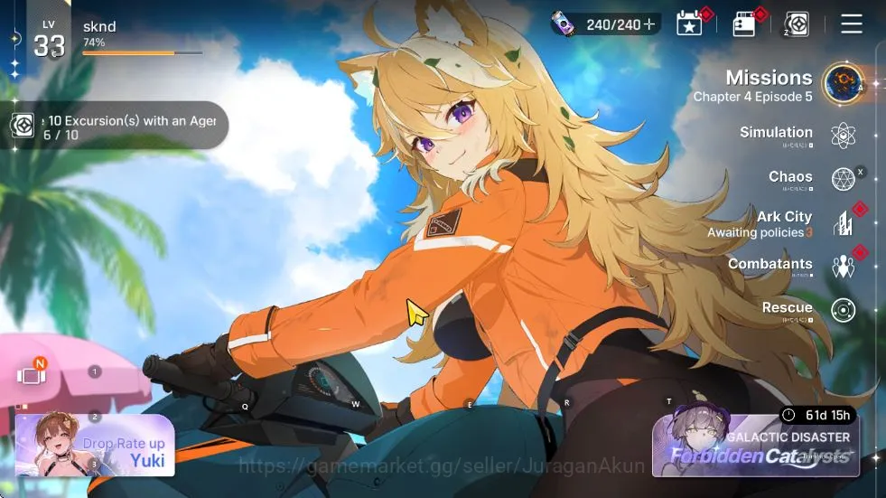 GLOBAL Lv33| 7 SSR(Magna M1,Haru,Renoa,Orlea,Mei Lin,Luke,Yuki) 9SR(Mika,Nia,Berly,Etc) 14 SR Partner|Log Stove|CheckSS(CZN1089) Chaos Zero Nightmare Accounts GLOBAL Lv33| 7 SSR(Magna M1,Haru,Renoa,Orlea,Mei Lin,Luke,Yuki) 9SR(Mika,Nia,Berly,Etc) 14 SR