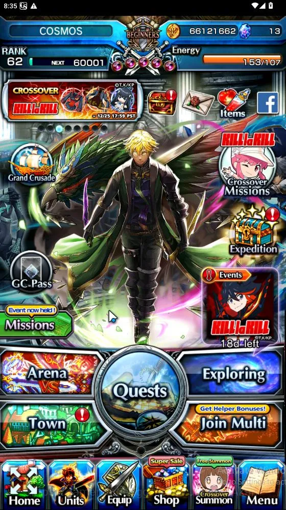 Grand Summoners End-Game Global|Rank 62|28 Ascend[InumutaTW,RoyTW,ToumaTW,M image 1