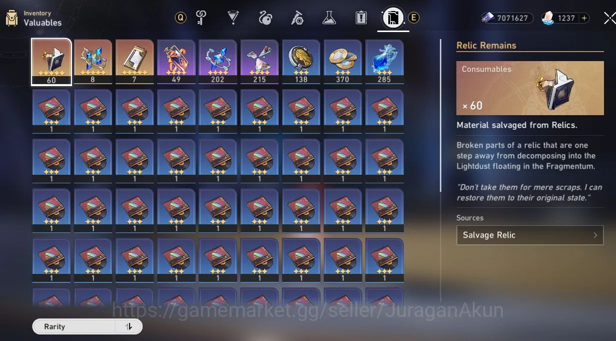 Honkai Star Rail Accounts Mid Game ASIA [TL70] 8Limited (TheHerta+Sign,Archer+Sign,Anaxa,Sparkle,3B,& ETC) |Take Email|CHECK 4