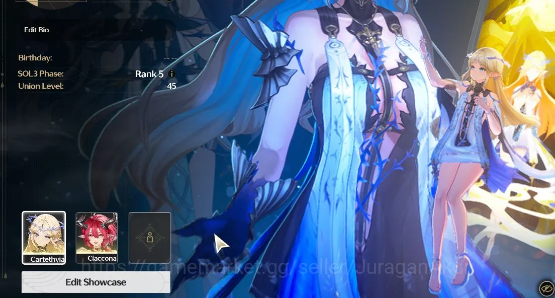 EU | UL 45 | 2 Limited | Cartethyia+Sign,Ciaccona+Sign | DB LV25 | Female MC | Log Kuro | Check SS (WW2105) Wuthering Waves Mid-Game EU | UL 45 | 2 Limited | Cartethyia+Sign,Ciaccona+ image 1