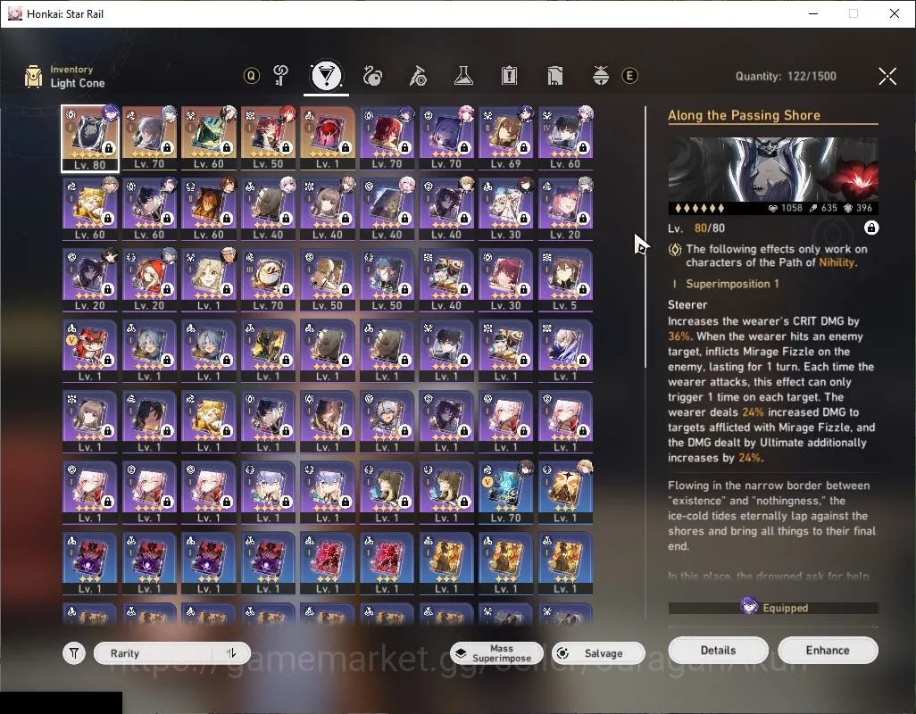 Honkai Star Rail Accounts Mid Game ASIA |TL 64 |7 Limited|[Ruan Mei E2, Acheron+Sign] Sunday,Bothil,Topz&Numby,Dr ratio 3