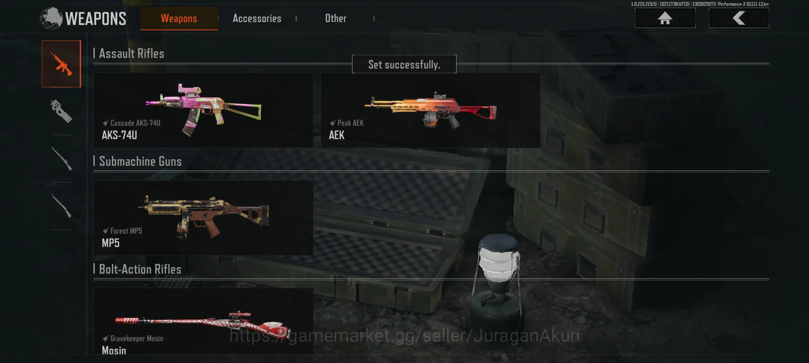 Arena Breakout Accounts Mid-Tier [MOBILE]SV 15M|CV 11M|Cascade AKS74,Peak AEK,ForestMP5,GraveMosin,Etc|Many RESOURCE|CN 2
