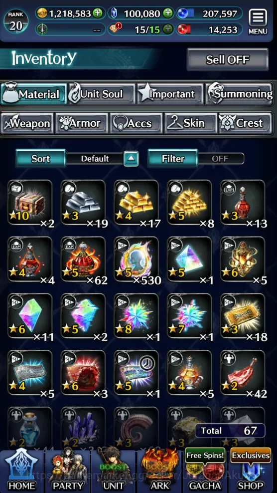 Last Cloudia Accounts Mid‑Game GLOBAL | Starter 100000 Crystal +Goddes Lilaha + Theria + Other Unit |Story Challenge 2