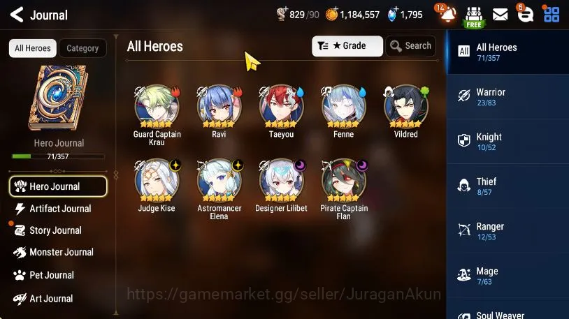 Epic Seven Accounts Starter Global Unverif|Fresh Starter| 4ML 3
