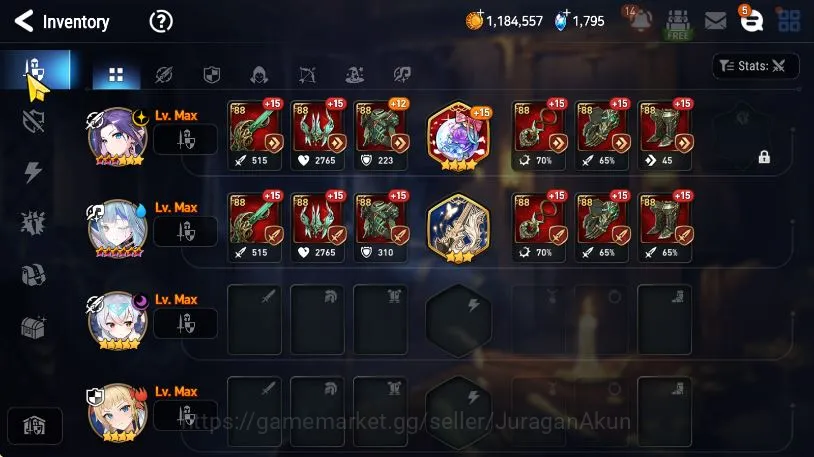 Epic Seven Accounts Starter Global Unverif|Fresh Starter| 4ML 5
