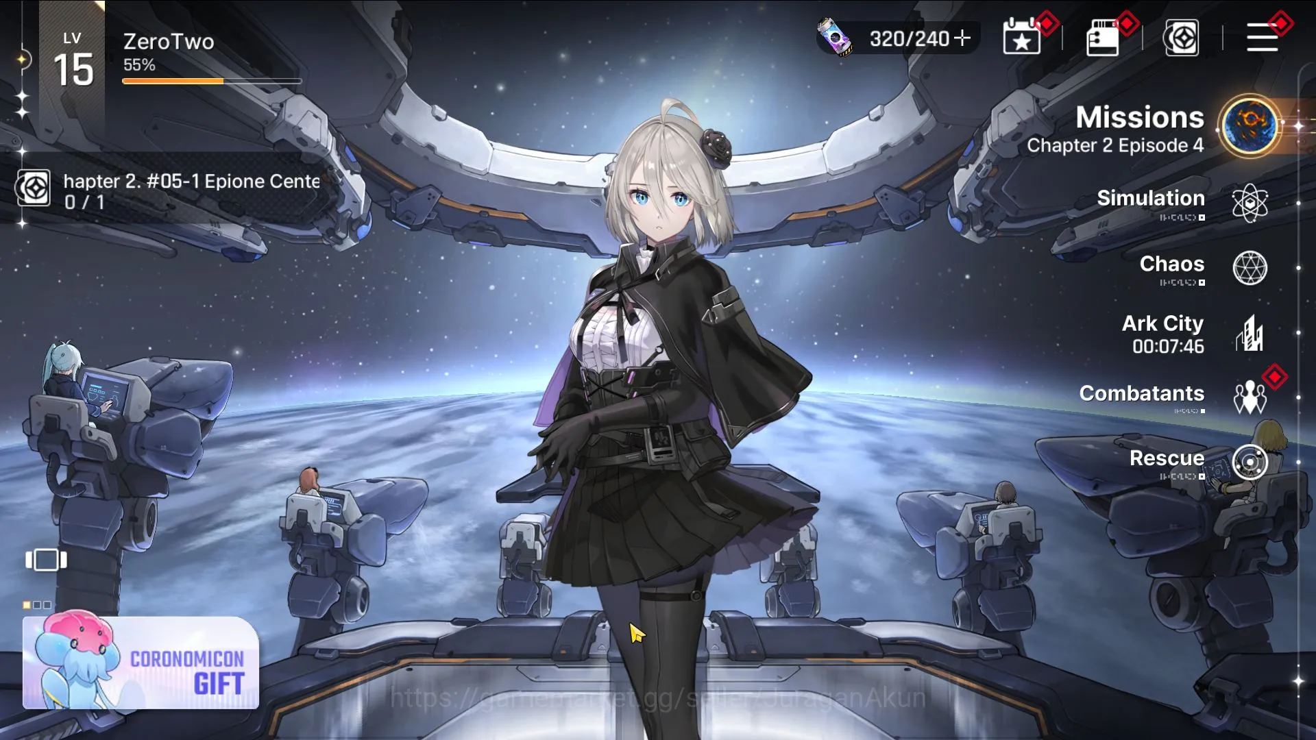 Chaos Zero Nightmare Accounts GLOBAL Lv22|5SSR(Haru +Prism,Rin,Hugo,Magna,Renoa)9SR(Mika M3,Beryl M5)|952 3