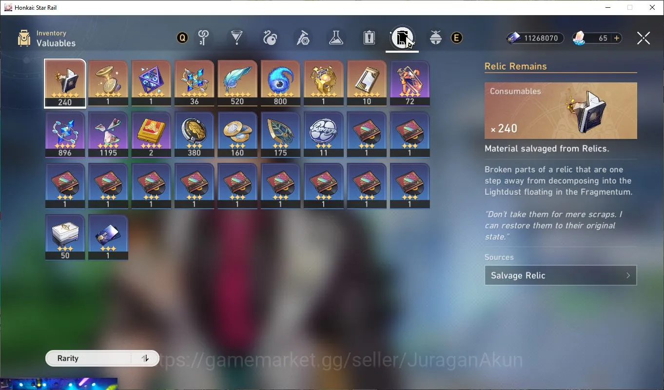 Honkai Star Rail Accounts ASIA|TL 70|9 Limited|[Phainon+Sign,Firefly+Sign,Su image 4