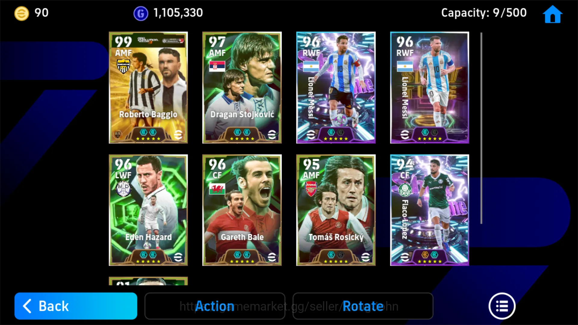 eFootball Accounts Others Power 3121 | Roberto Baggio Epic | EFB256B 3