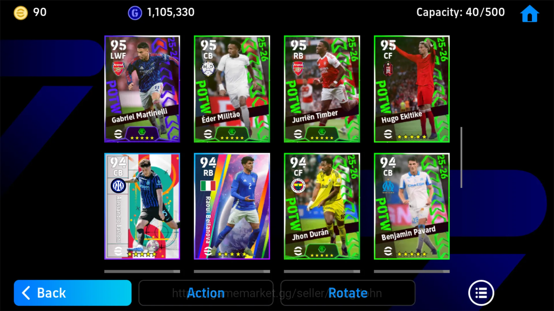 eFootball Accounts Others Power 3121 | Roberto Baggio Epic | EFB256B 7