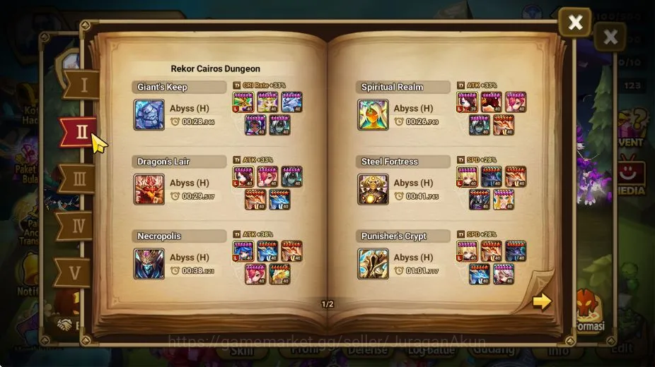 Summoners War: Sky Arena Accounts Mid-Game ASIA |Lv 100|1 LD Lucifer G skin|37+NB5(Leo,Andriana,Riley)|Fast Farm|Speed 3