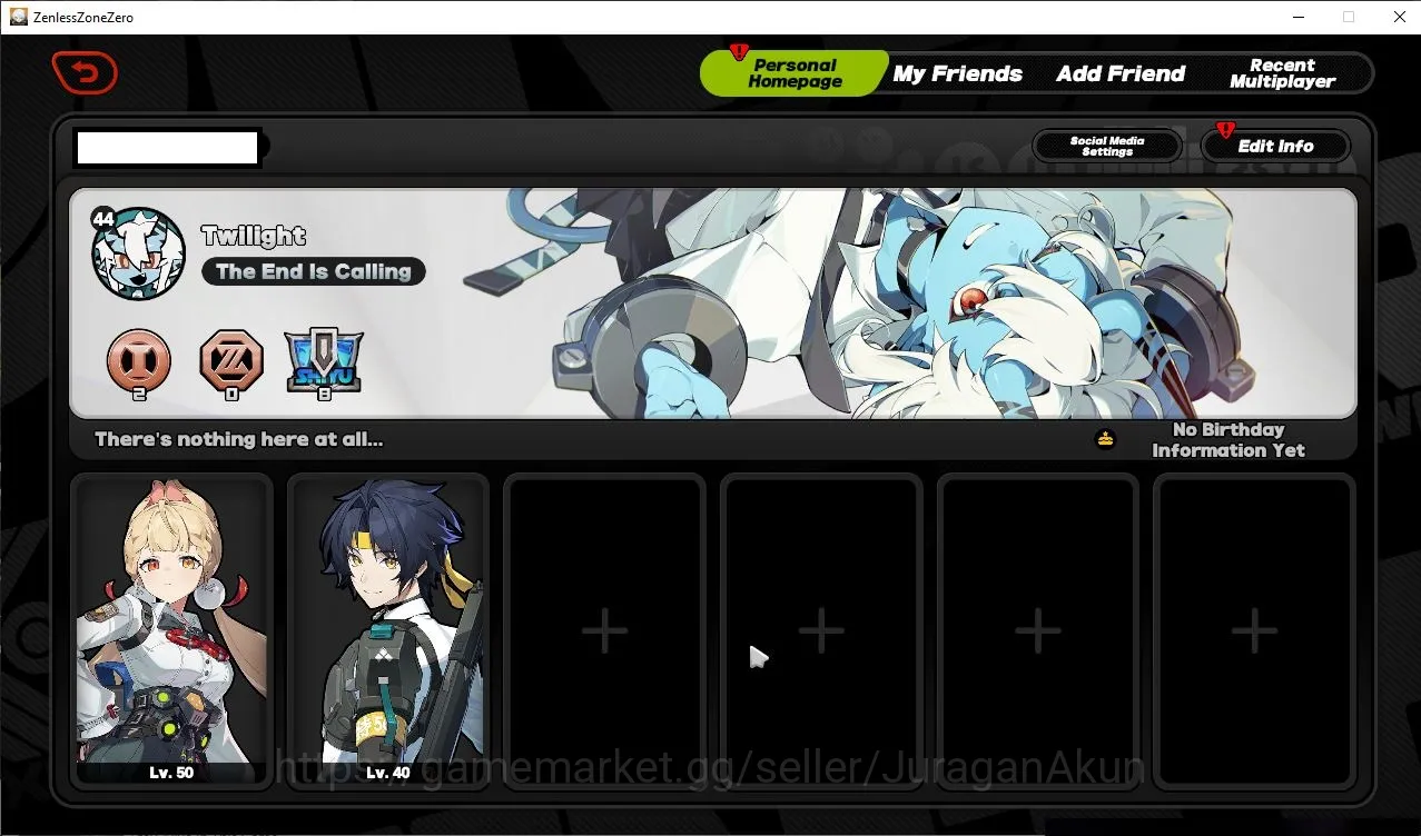 Zenless Zone Zero Starter Asia IK 44|S2 CH1| 2 Limit [AliceM1,Harumasa,Etc]+ image 1