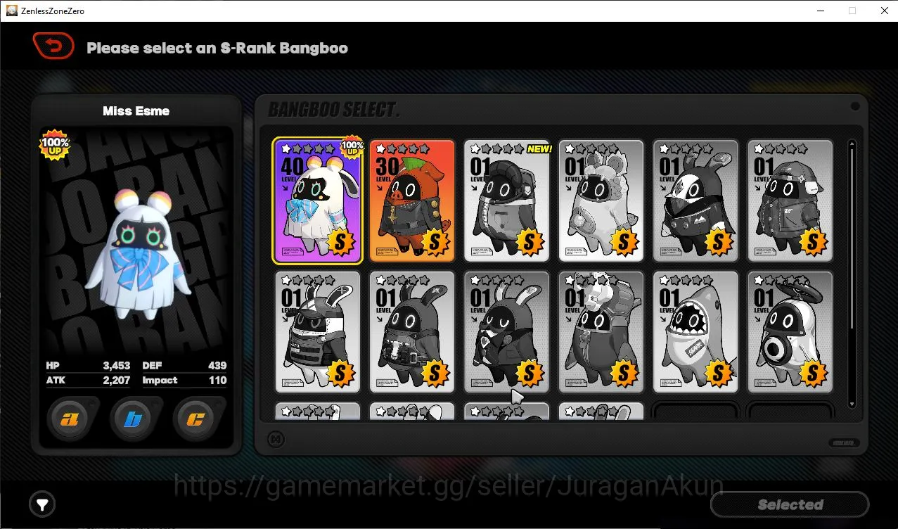 Zenless Zone Zero Accounts Starter Asia IK 44|S2 CH1| 2 Limit [AliceM1,Harumasa,Etc]+ 3 Std|2 S Bgboo|MC Wise|Take 4