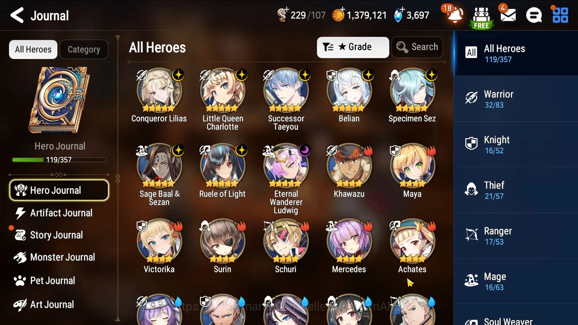 Epic Seven Accounts Mid-Tier Asia Unverif|10ML(Taeyou,Belian,Sez,Lilias)119 Char Robin+art,Aram+art,Kane+art,brieg+art|3.6k 4