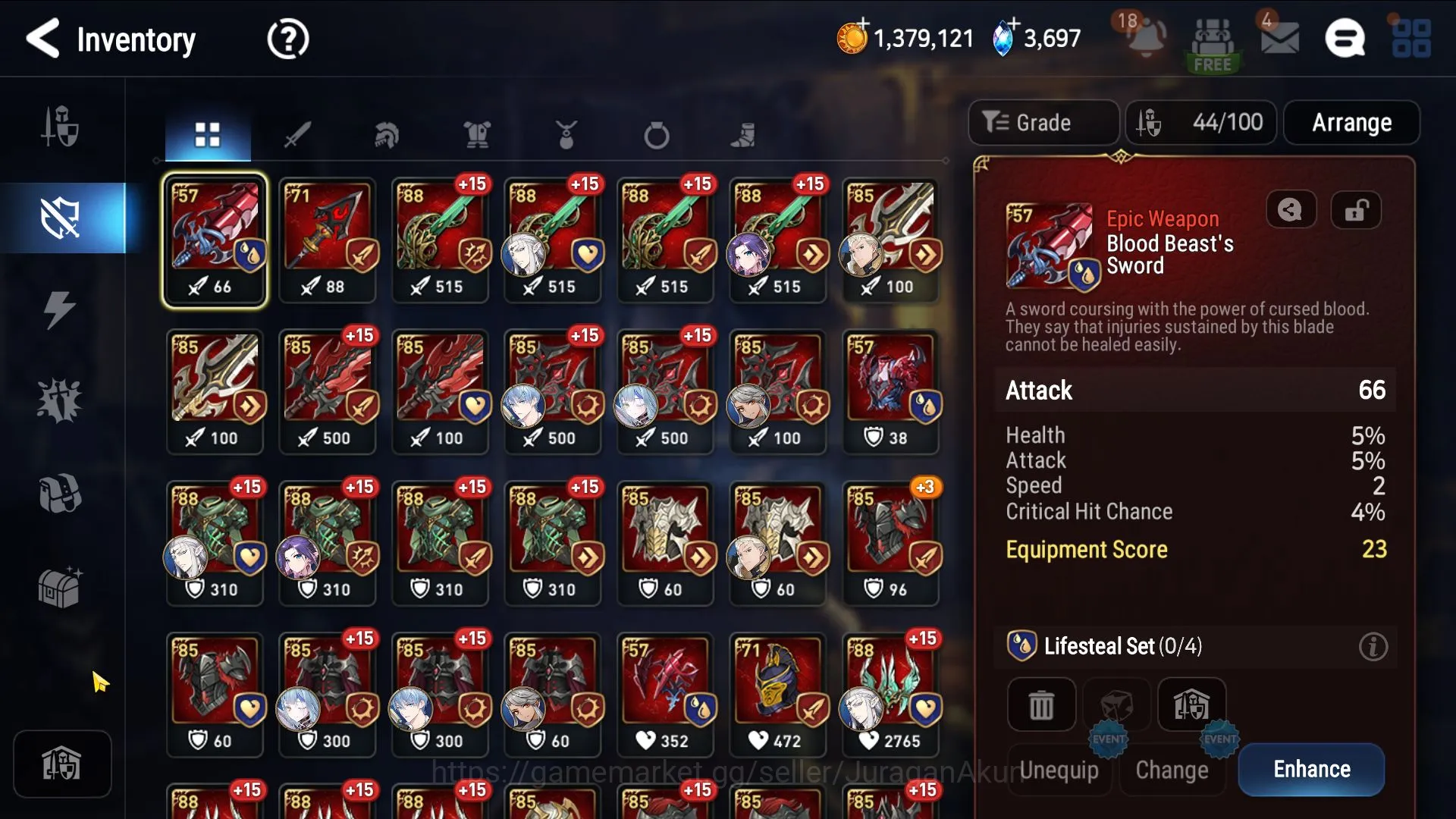 Epic Seven Accounts Mid-Tier Asia Unverif|10ML(Taeyou,Belian,Sez,Lilias)119 Char Robin+art,Aram+art,Kane+art,brieg+art|3.6k 7