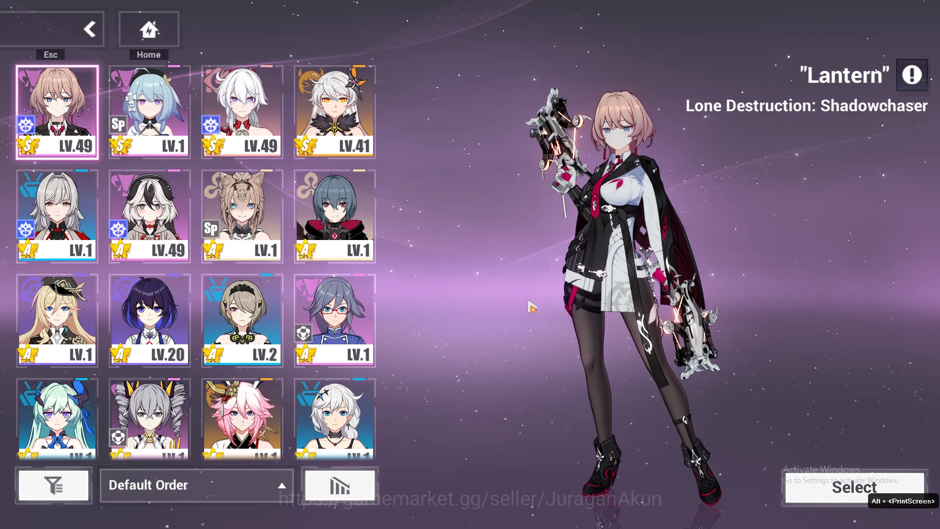 Honkai Impact 3rd Accounts Mid-Game SEA Lv51| Starter 2 FullSet (Ba-Dum!, Latern), Starry Impression, HoTV, DUo Mars, etc 3