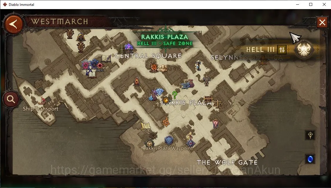 Diablo Immortal Accounts SEA - Vasily|Lv60(468)Durid|27k CR|Reso 420|Hell I image 2