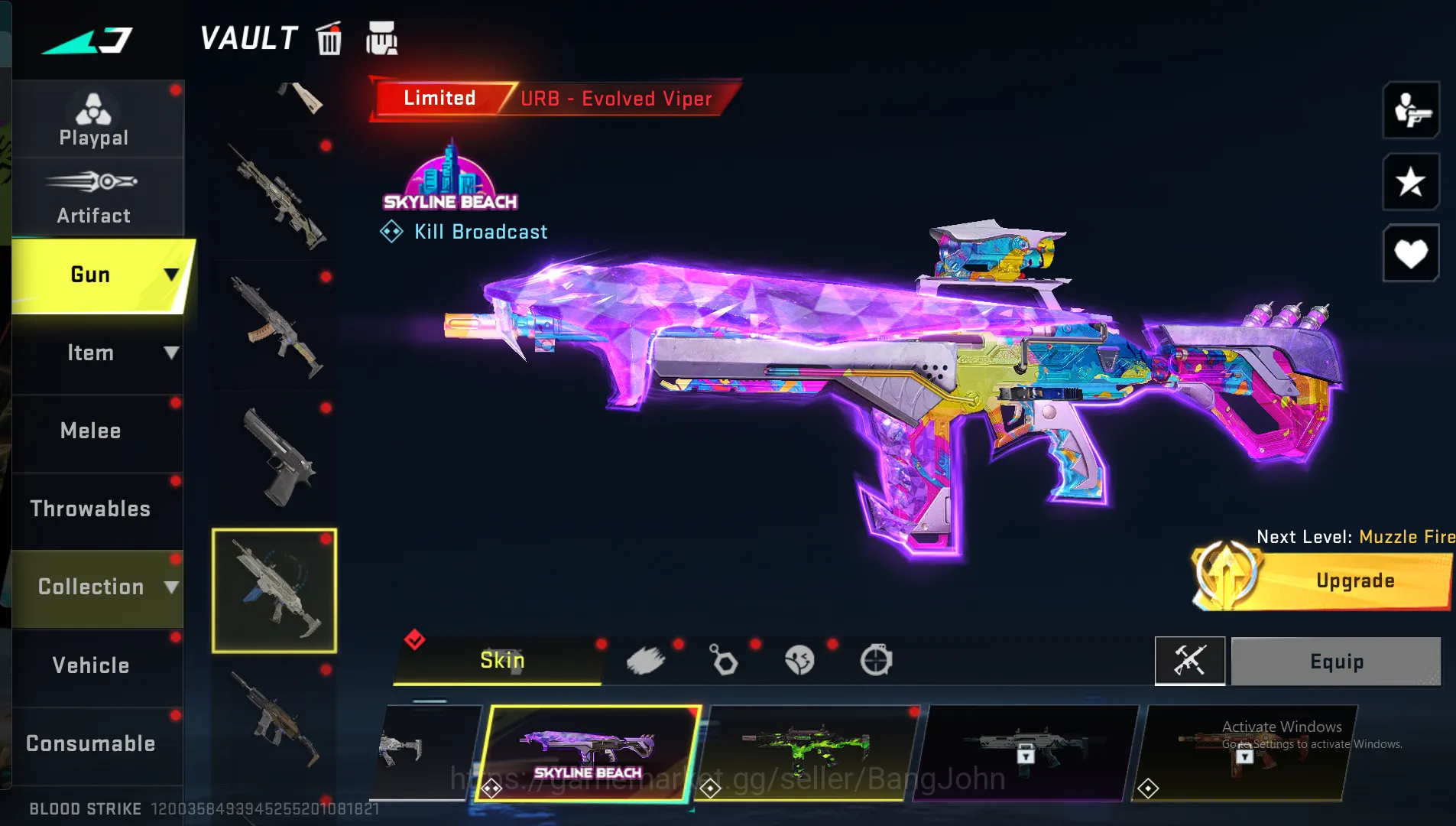 Blood Strike Accounts M4 Ultra | MP5 Legend | Glock Ultra | Origin Legen image 10