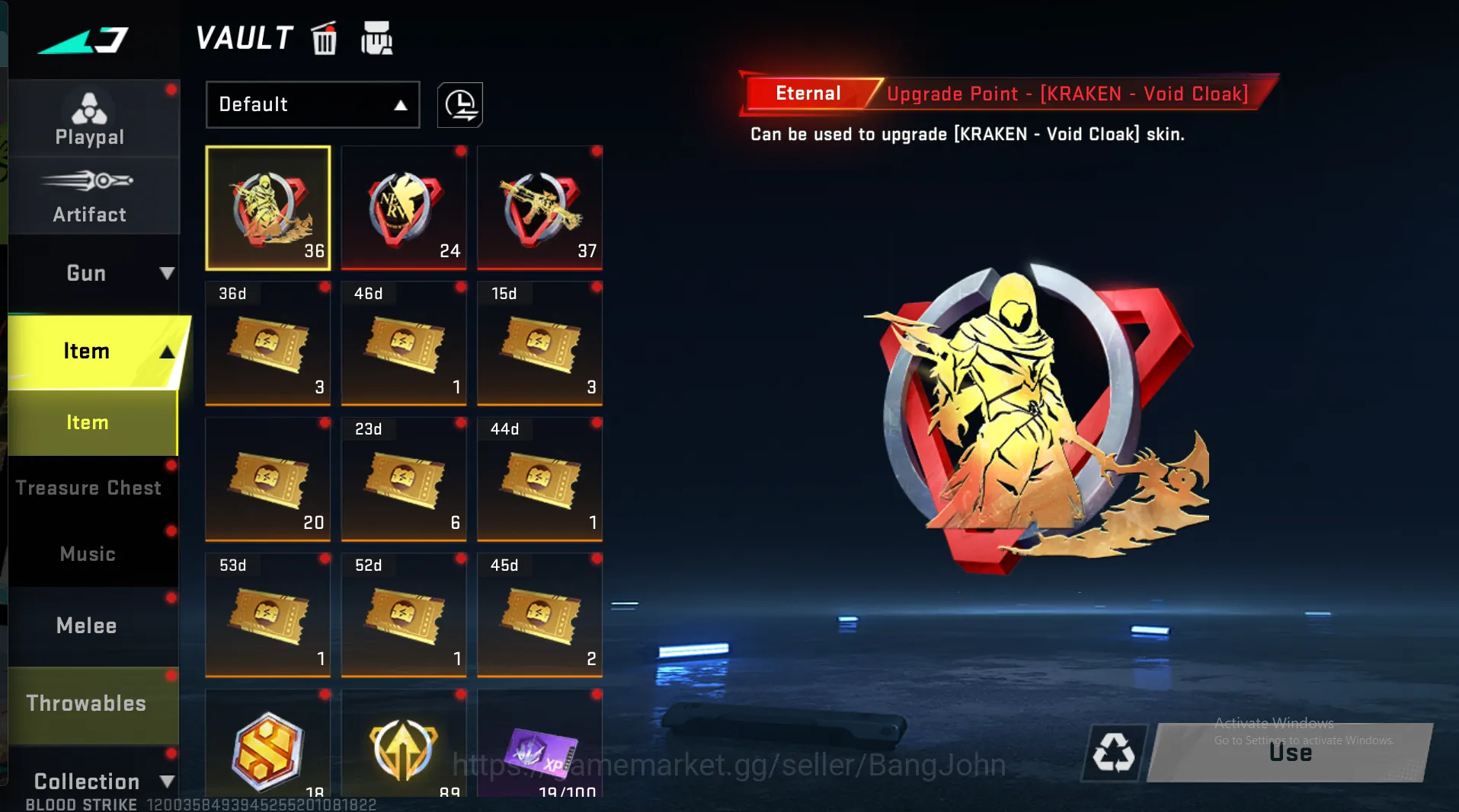 Blood Strike Accounts M4 Ultra | MP5 Legend | Glock Ultra | Origin Legen image 6