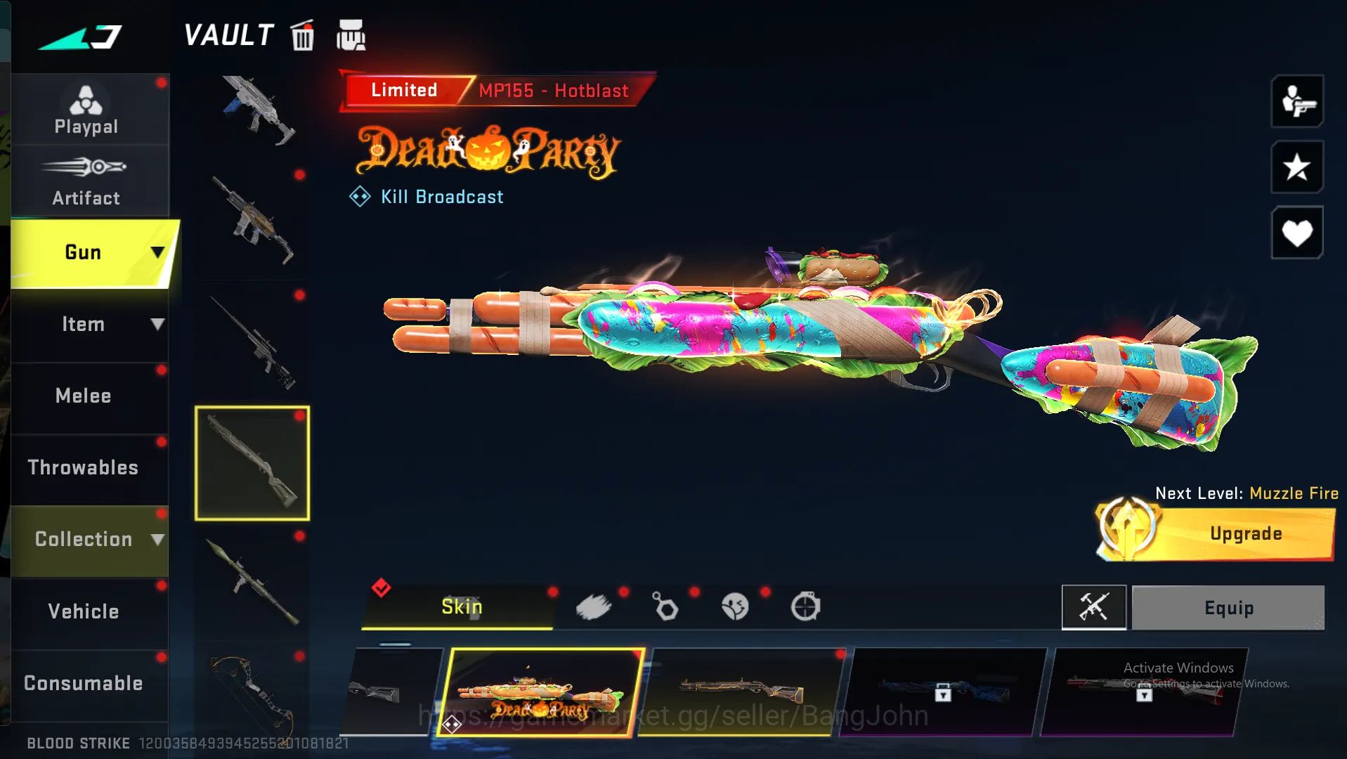 Blood Strike Accounts M4 Ultra | MP5 Legend | Glock Ultra | Origin Legen image 9
