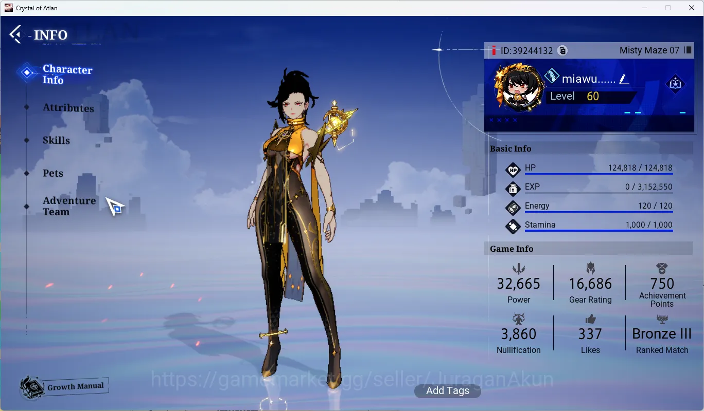 Asia MM 07|StarBreaker - 32665 Power|A Title|2,8M Coins|GR 16686|Log Google|Check SS (COA10) Crystal of Atlan Accounts Fresh Asia MM 07|StarBreaker - 32665 Power|A Title|2,8M Coins|GR 16686|Log Google|Check SS (COA10)
