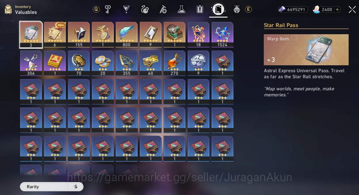 Honkai Star Rail Accounts Mid Game ASIA [TL70] 10 Limited (The Herta+Sign, Acheron+Sign, Jiaoqiu,Ruan Mei 7