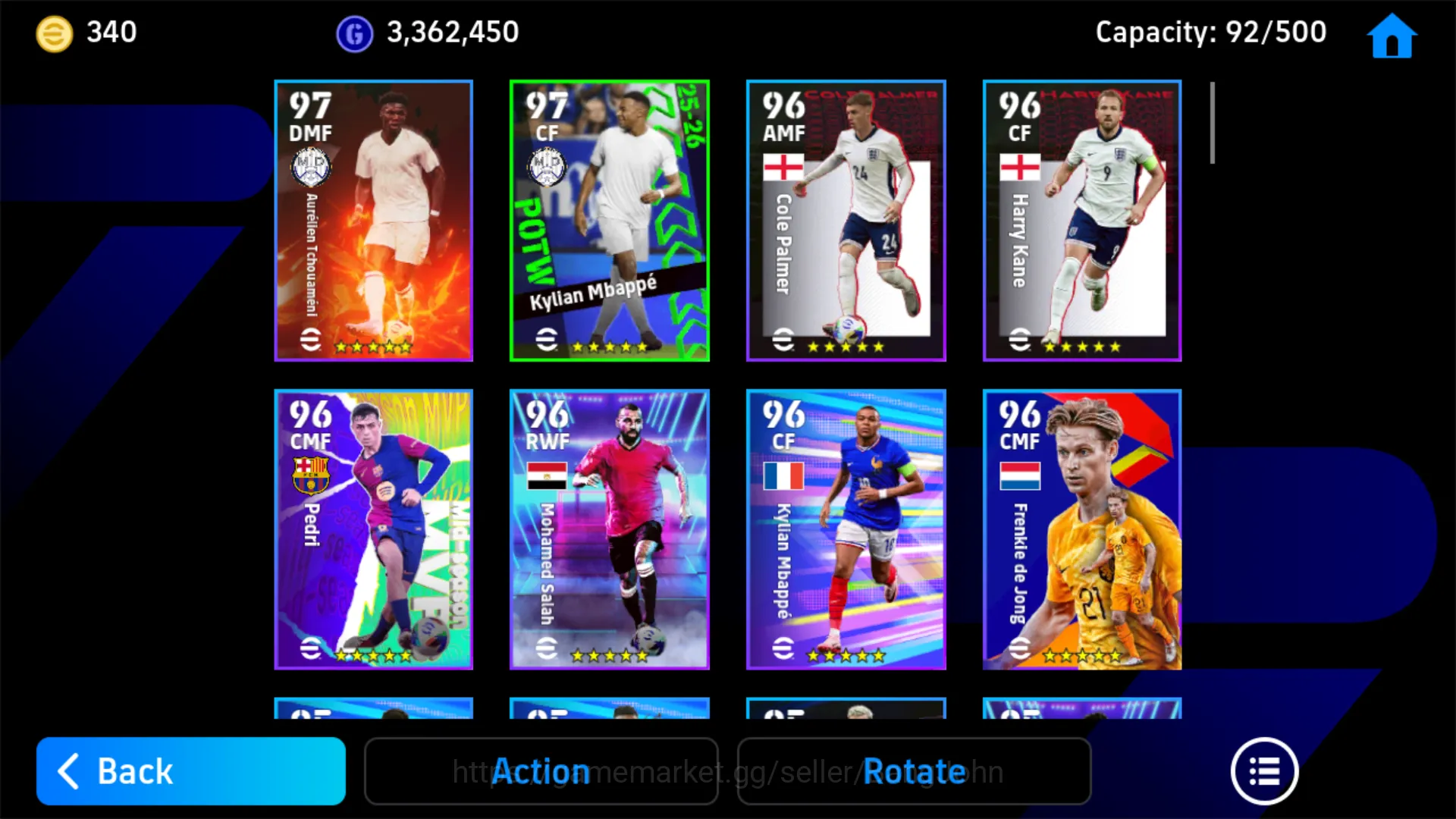 eFootball Accounts Others Power 3136 | Lionel Messi Pack | Andy Cole Epic DB | V. M Savic | Denzel Dumfries Show Time | Aset 5