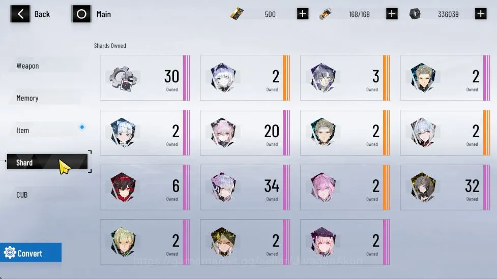 Punishing: Gray Raven Accounts Mid-Game ASIA| Lilith Daemon+Coat(New Life)+Sign, Lucia CW+Sign, Watanabe | Char Selecter 2
