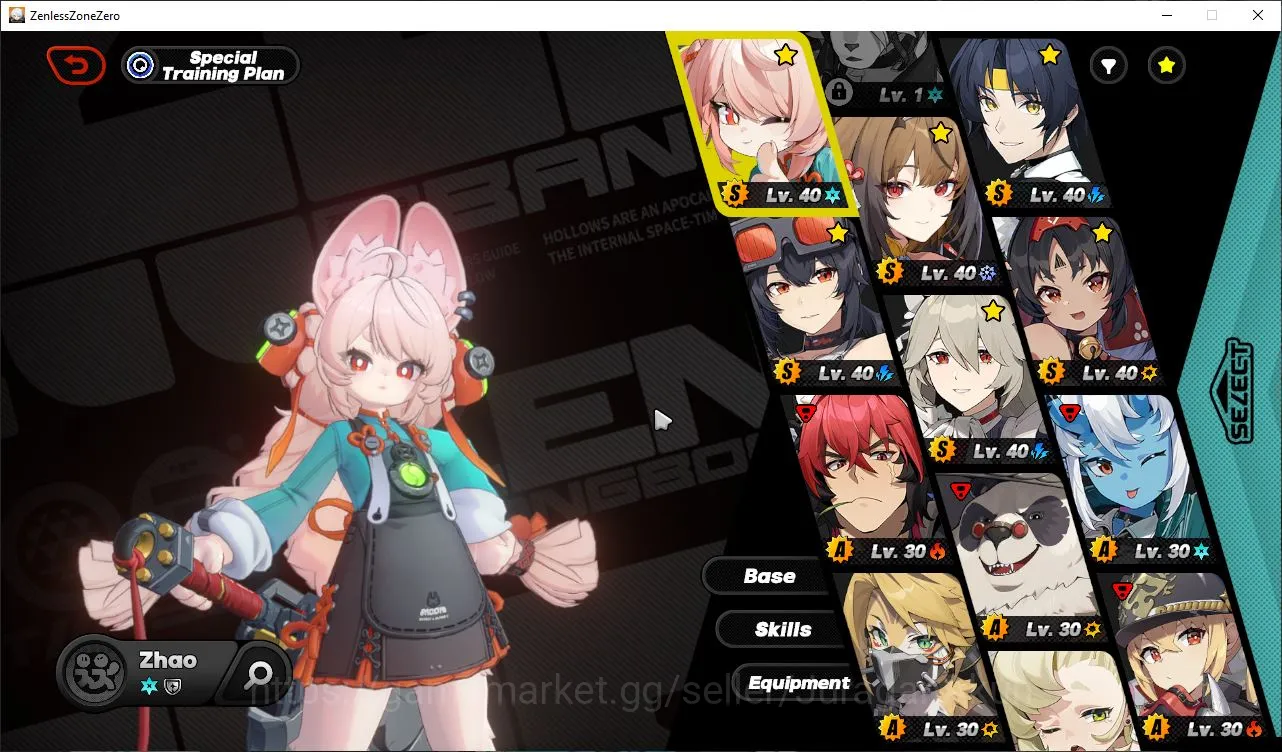 Zenless Zone Zero Accounts End-Game NA|IK 44|S2 CH1| 3 Limited [Ye Shunguang M1+Sign, Zhao+Sign, Harumasa] | 3 S BangBoo |MC 4