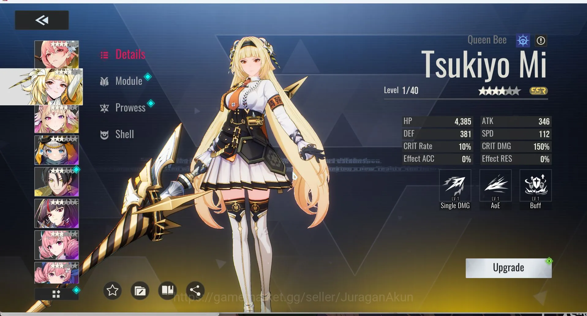 Etheria: Restart Accounts Starter [Sv Global-S4]Starte 3SSR (Lian,Tsukiyo Mi,Freya)|MC Male|Log Google|CheckSS(ER741) 3