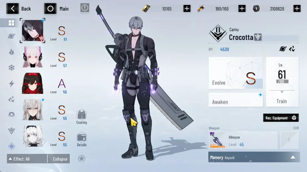 Punishing: Gray Raven Accounts NA |10K BC+3K GoldenCard+10K BlueCard| LivEclp, Lu image 3