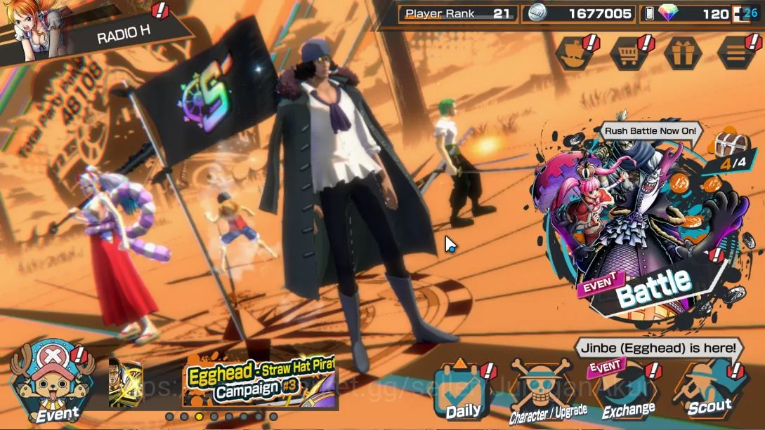 One Piece Bounty Rush Accounts Global| 4 META EX|Kaido's Son yamato,Blackbeard Ku image 4