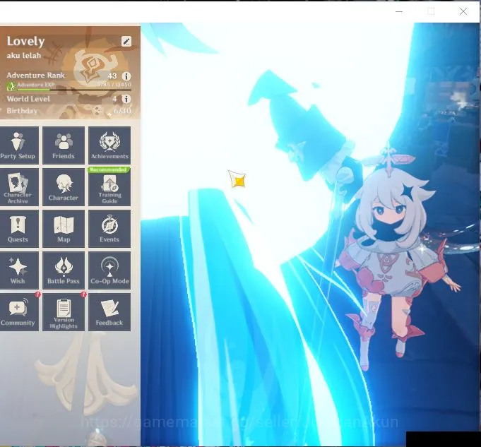 Genshin Impact Mid Game ASIA|AR 43| Starter Neuvillette C1 | Bennett,Tighn image 1