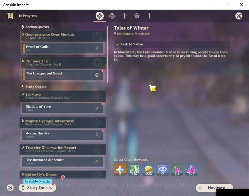 Genshin Impact Accounts Mid Game ASIA|AR 43| Starter Neuvillette C1 | Bennett,Tighnari,Xiangqiu Etc | Mid Story |Mc 3
