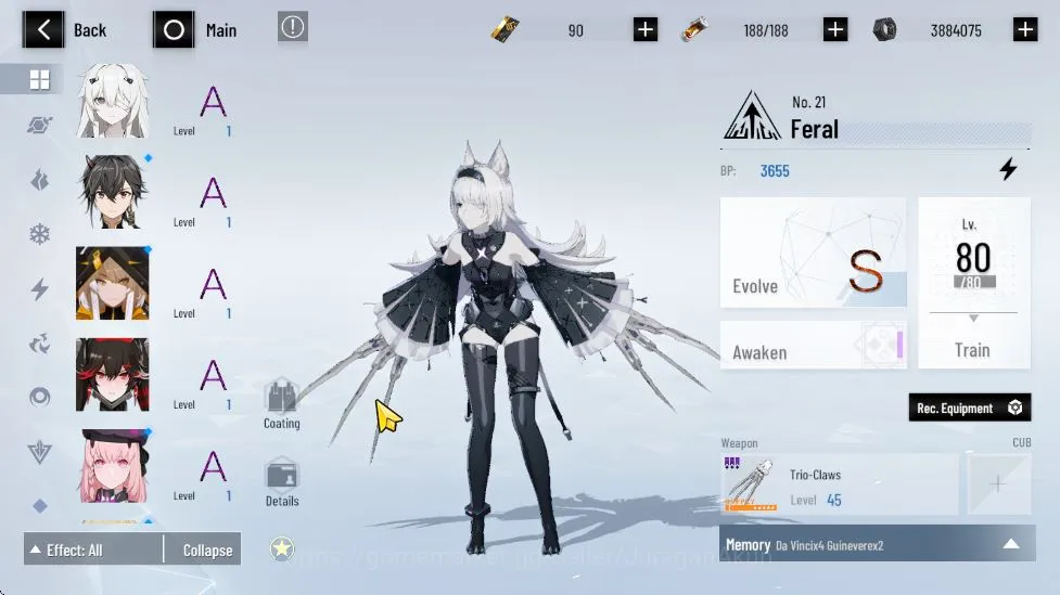 Punishing: Gray Raven Accounts ASIA | Starter |LuciaCW+Sign,Ishmael+Sign,NanamiSt image 5