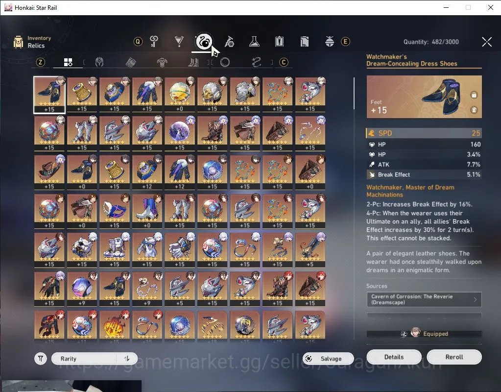 Honkai Star Rail Accounts Mid Game ASIA|TL68| 9 Limit [Robin+Sign,Fugue,Firefly,Ruan Mei,Jingliu,Dr 4